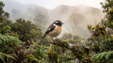 Le tec-tec, le petit compagnon des sentiers des hauts de La Réunion