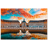 Affiche de Bordeaux Miroir d’eau - Bordeaux 61 × 91 cm / Sans Cadre - Univile