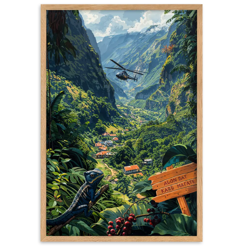 Alon bat karé Mafate