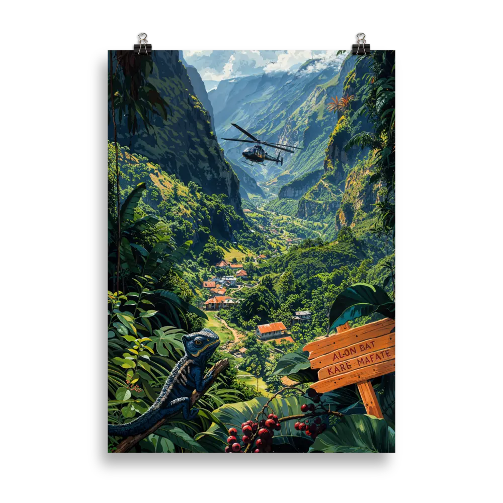 Alon bat karé Mafate