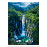 Carte Postale Cascade Langevin - Univile