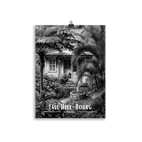 Affiche Case Hell-Bourg Noir & Blanc 61 × 91 cm Sans Cadre - Univile