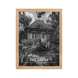 Affiche Case Lontan Noir & Blanc 61 × 91 cm Sans Cadre - Univile