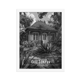 Affiche Case Lontan Noir & Blanc 50 × 70 cm Oak - Univile