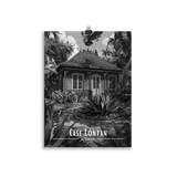 Affiche Case Lontan Noir & Blanc 61 × 91 cm Blanc - Univile