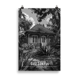 Affiche Case Lontan Noir & Blanc 61 × 91 cm Oak - Univile