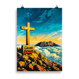 Affiche de La Réunion Grand Bénare 50 × 70 cm / Sans cadre - Univile