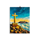 Affiche de La Réunion Grand Bénare 30 × 40 cm / Sans cadre - Univile