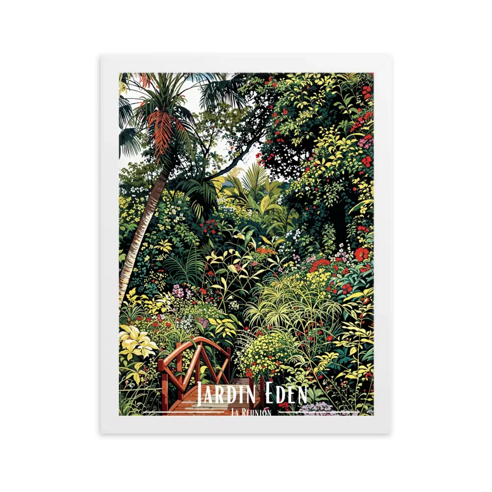 Affiche Jardin d’Eden   - Univ'île