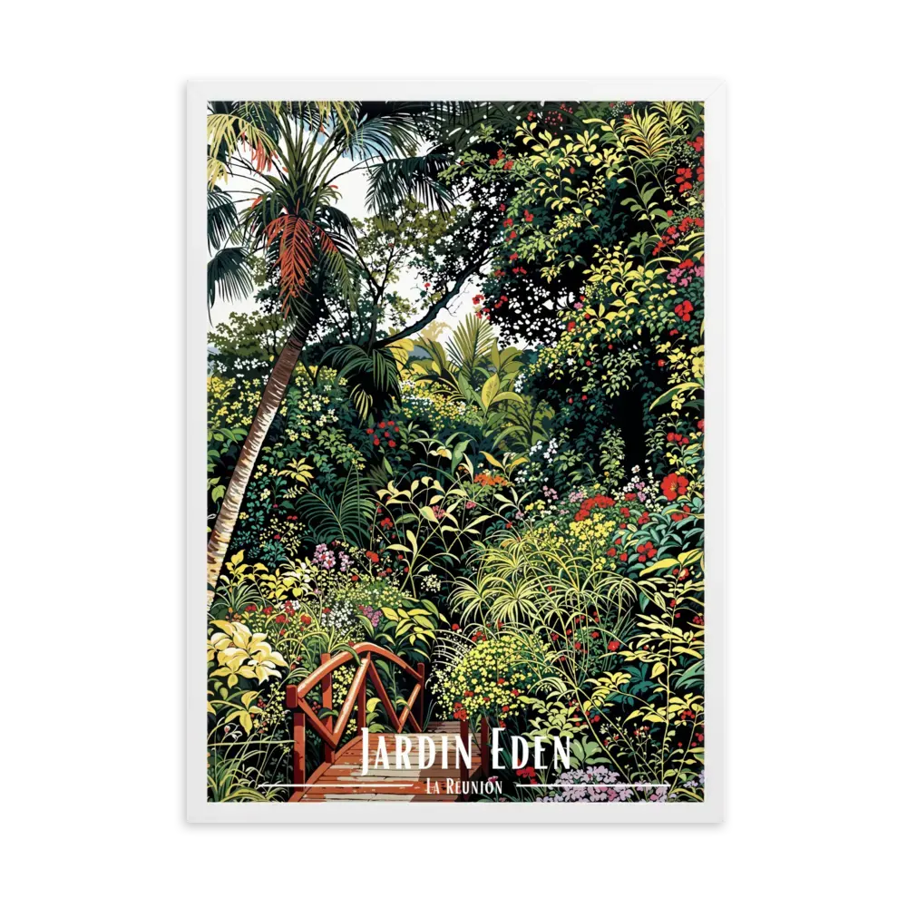 Affiche Jardin d’Eden   - Univ'île