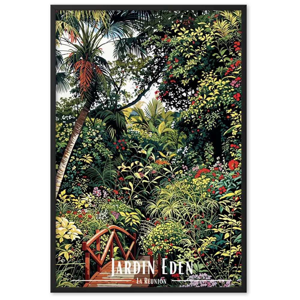 Affiche Jardin d’Eden   - Univ'île