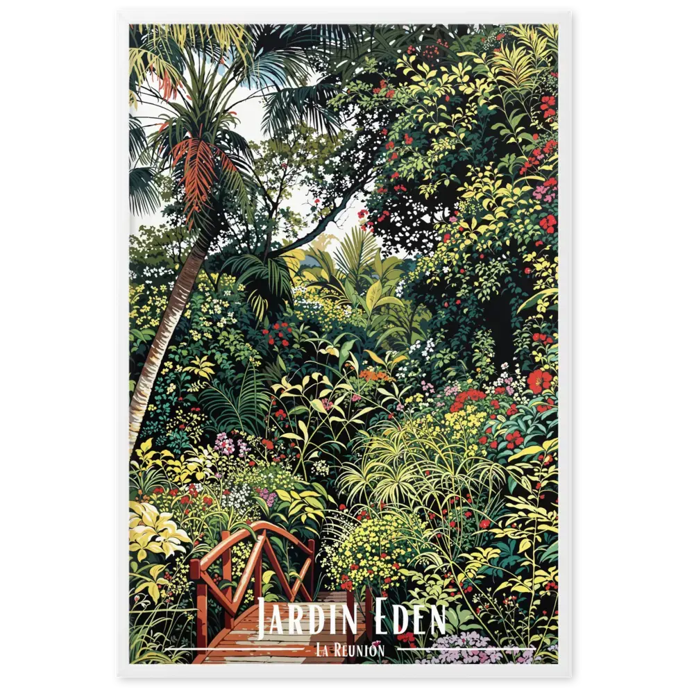 Affiche Jardin d’Eden   - Univ'île