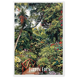 Affiche Jardin d’Eden   - Univ'île