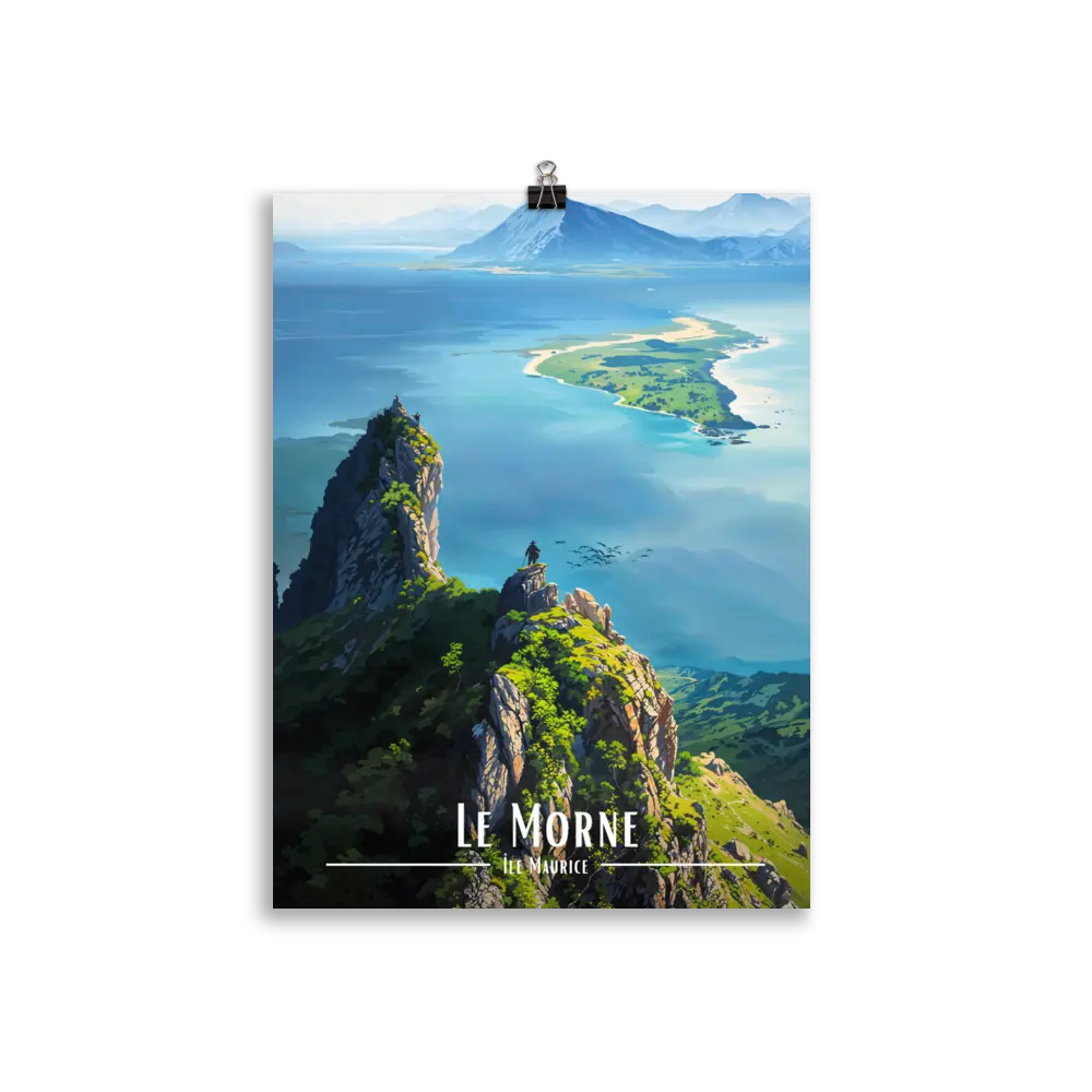 Affiche Le Morne   - Univ'île