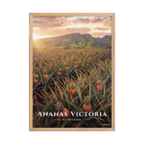 Poster Ananas Victoria Oak 50 × 70 cm