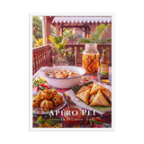 Affiche de La Réunion Apéro Péi 50 × 70 cm / Blanc - Univile La Réunion