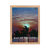 Affiche de Floride Baie de Biscayne 30 × 40 cm / Oak - Univile Floride