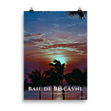 Affiche de Floride Baie de Biscayne 50 × 70 cm / Sans cadre - Univile Floride
