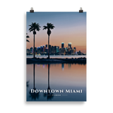 Poster Downtown Miami Sans cadre 61 × 91 cm