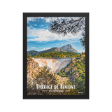 Affiche Barrage de la Sainte-Victoire   - Univ'île