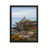 Affiche de Bretagne Cap Fréhel 30 × 40 cm / Noir - Univile Bretagne