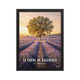 Affiche de Provence Le Chêne de Valensole 30 × 40 cm / Noir - Univile Provence