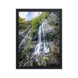 Affiche de La Réunion Grand Galet 30 × 40 cm / Noir - photographie Franck Grondin