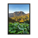 Affiche de La Réunion SUNRISE SALAZIE 50 × 70 cm / Noir - Univile La Réunion