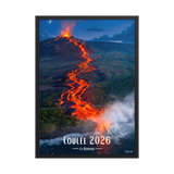 Affiche de La Réunion Coulée 2026 50 × 70 cm / Noir - Univile La Réunion