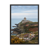 Affiche de Bretagne Cap Fréhel 50 × 70 cm / Noir - Univile Bretagne
