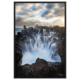 Affiche de La Réunion Le Gouffre du Baril 61 × 91 cm / Noir - photographie Franck Grondin