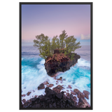 Affiche de La Réunion Le Parc à Cabri à l'Heure Bleue 61 × 91 cm / Noir - photographie Franck Grondin