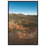 Affiche de La Réunion La Plaine des Sables 61 × 91 cm / Noir - photographie Franck Grondin
