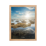 Affiche de La Réunion Le Récif 30 × 40 cm / Oak - Univile La Réunion