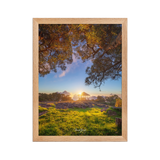 Affiche de La Réunion Sunset Kiosque Maïdo 30×40 cm / Oak - Univile La Réunion