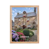 Affiche de Bretagne Locronan 30 × 40 cm / Oak - Univile Bretagne