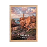 Affiche de Bretagne Ploumanac'h 30 × 40 cm / Oak - Univile Bretagne