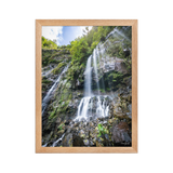 Affiche de La Réunion Grand Galet 30 × 40 cm / Oak - photographie Franck Grondin