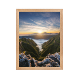 Affiche de La Réunion Rivière des Remparts au Crépuscule 30 × 40 cm / Oak - photographie Franck Grondin