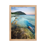 Affiche de La Réunion Crépuscule sur le Piton de Grande Anse 30 × 40 cm / Oak - photographie Franck Grondin