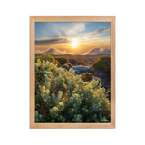 Affiche de La Réunion Crépuscule sur le Pas des Sables 30 × 40 cm / Oak - photographie Franck Grondin