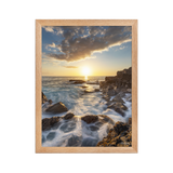 Affiche de La Réunion Crépuscule près du Gouffre 30 × 40 cm / Oak - photographie Franck Grondin