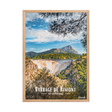 Affiche Barrage de la Sainte-Victoire   - Univ'île