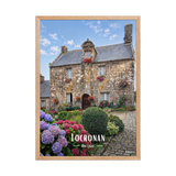 Affiche de Bretagne Locronan 50 × 70 cm / Oak - Univile Bretagne