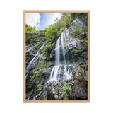 Affiche de La Réunion Grand Galet 50 × 70 cm / Oak - photographie Franck Grondin