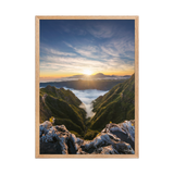Affiche de La Réunion Rivière des Remparts au Crépuscule 50 × 70 cm / Oak - photographie Franck Grondin