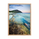 Affiche de La Réunion Crépuscule sur le Piton de Grande Anse 50 × 70 cm / Oak - photographie Franck Grondin