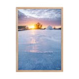 Affiche de La Réunion Les Salines de la Pointe au Sel 50 × 70 cm / Oak - photographie Franck Grondin