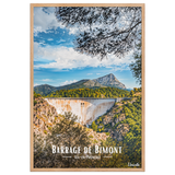 Affiche Barrage de la Sainte-Victoire   - Univ'île