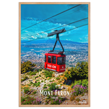 Affiche de Toulon Mont Faron 61 × 91 cm / Oak - Univile